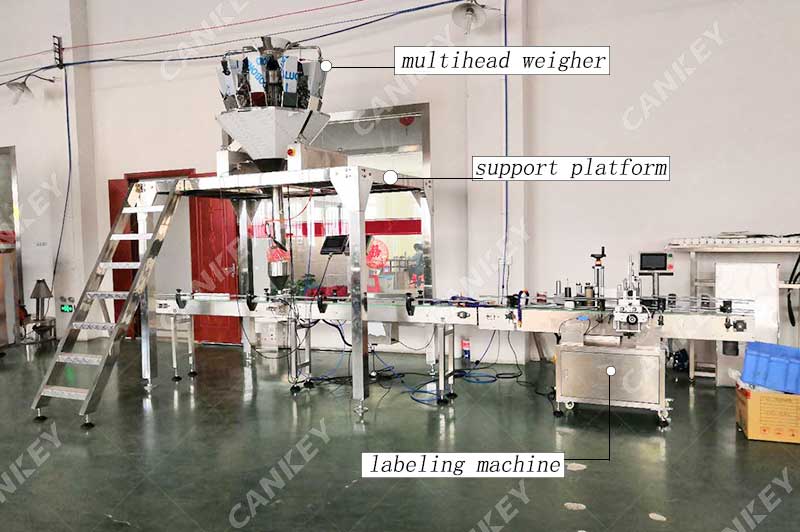 automatic weighing filling machine