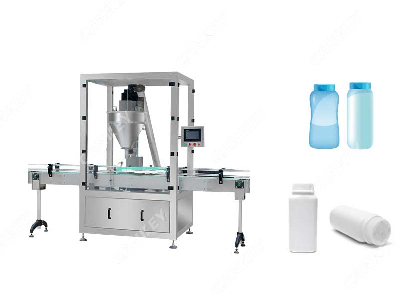 what is the process of powder filling machine